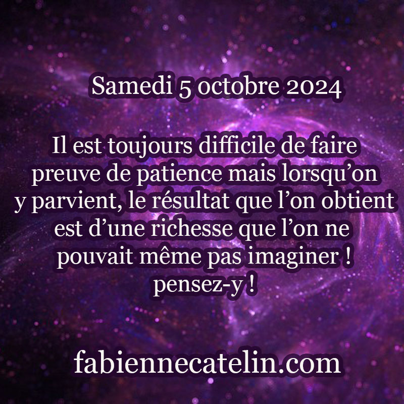 6 5 octobre 2024