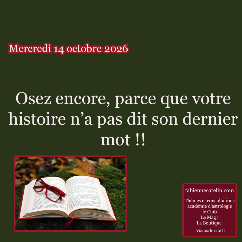 3 14 octobre 2026