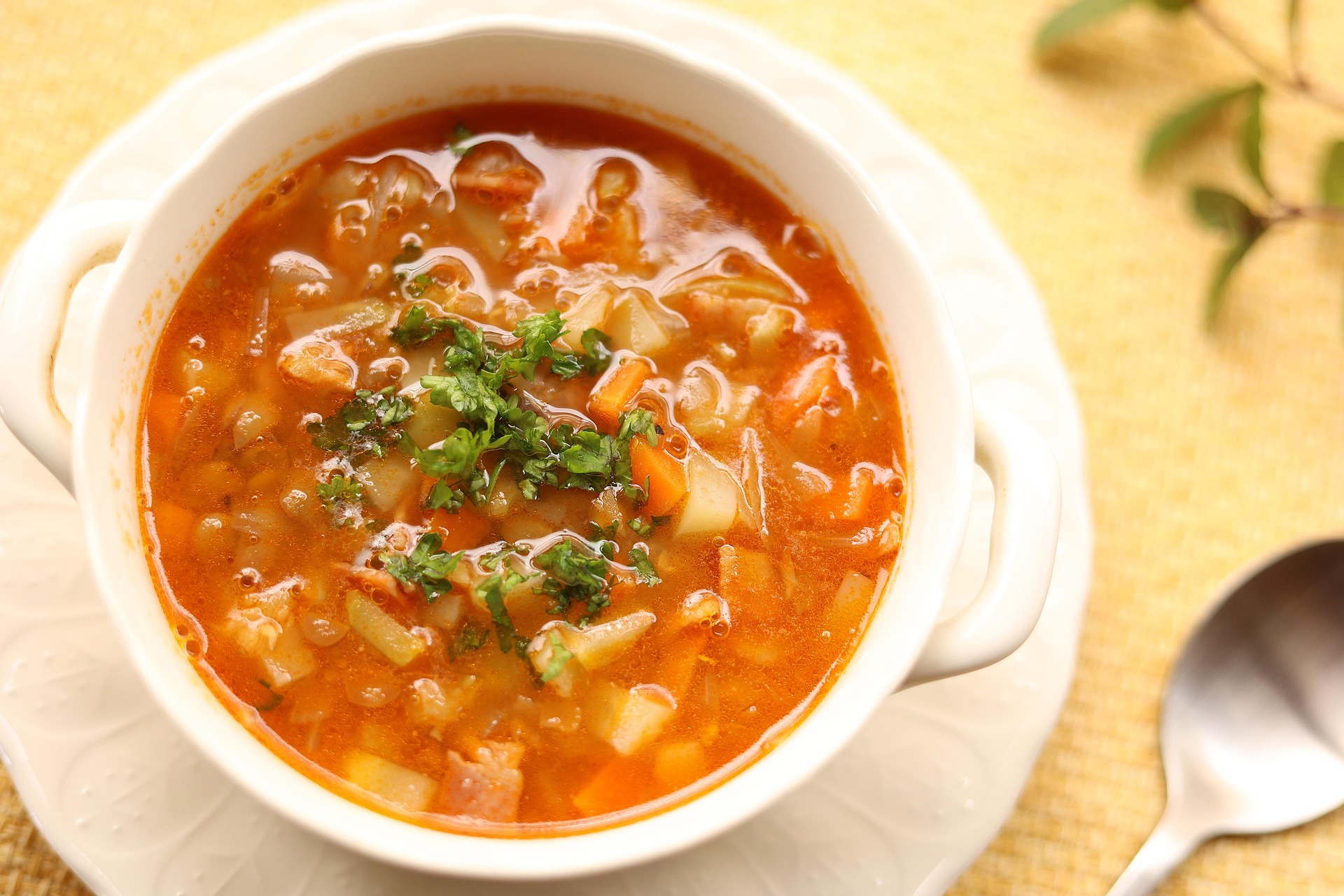 soupe de haricots
